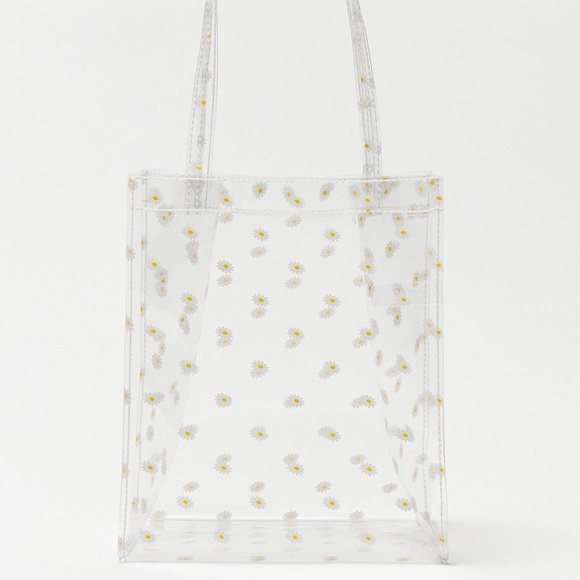 clear mini tote